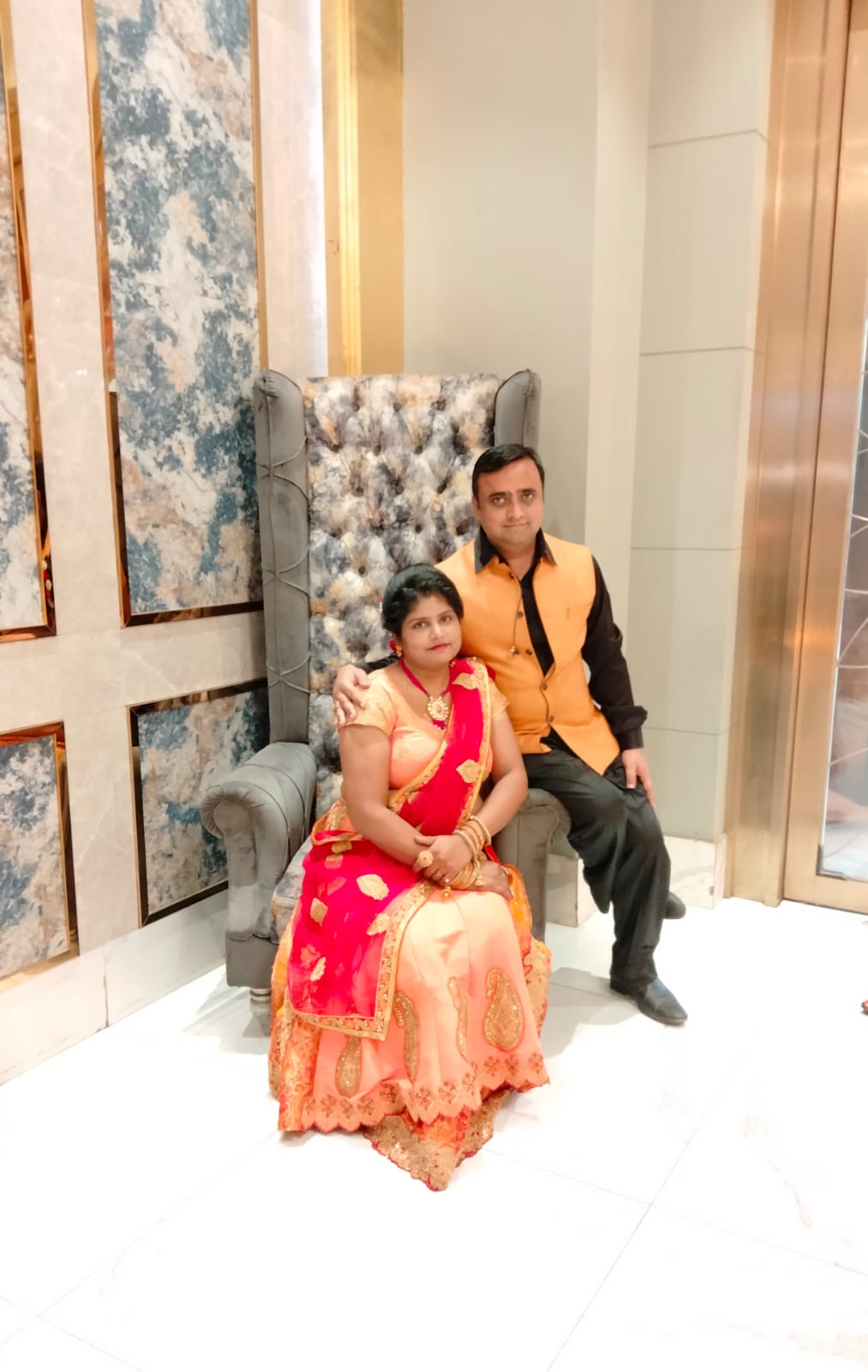 Shri Ganpati Bags founder family portrait